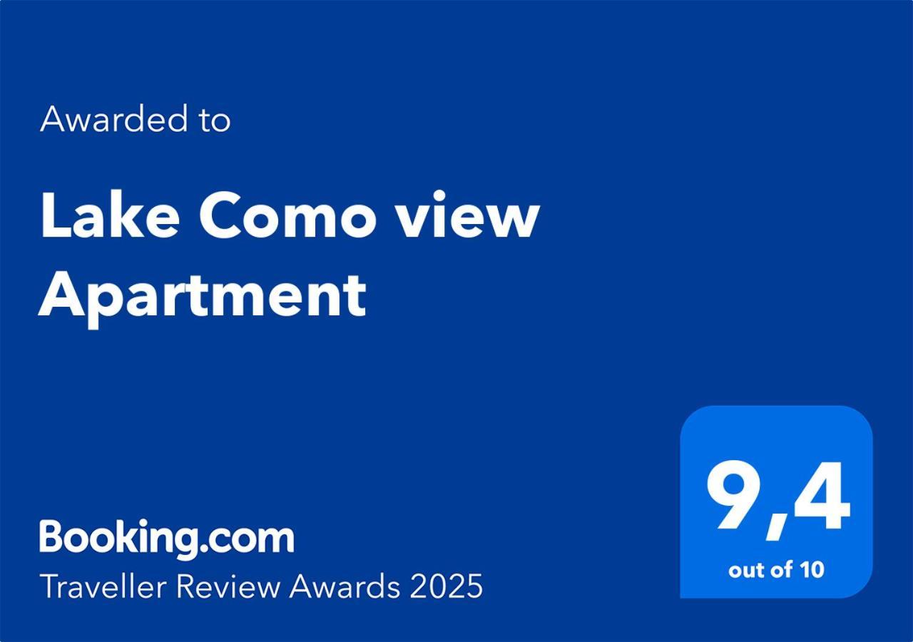 Lake Como view Apartment Exterior foto